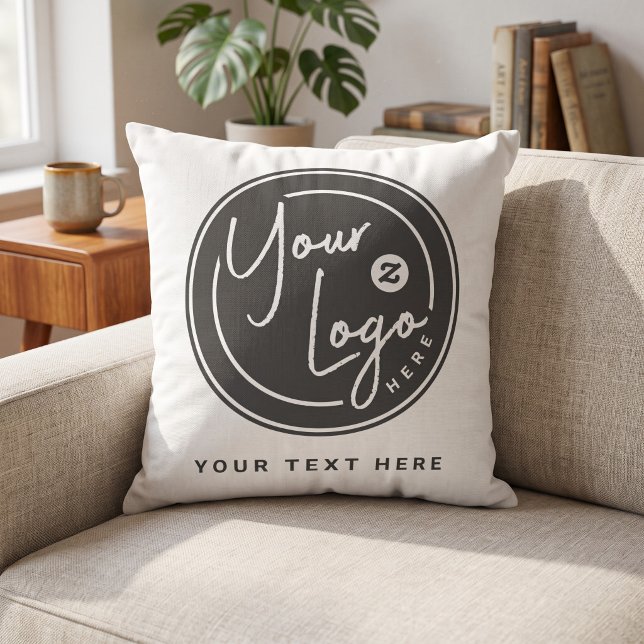 Custom Company Logo Gift Cushion (Creator Uploaded)