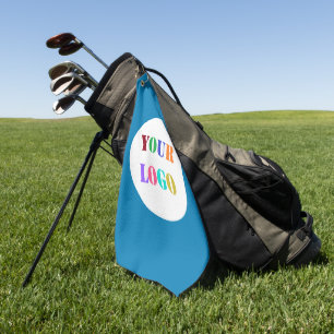 Custom Company Logo Golf Towel - Your Colours