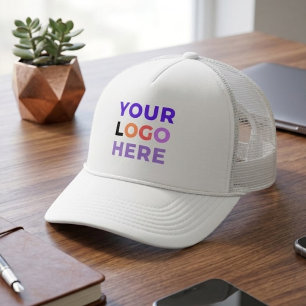 Custom Company Logo Here Business Employee Staff Trucker Hat