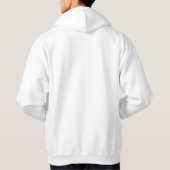 Custom Company Logo Here Modern Best Mens Blank Hoodie (Back)