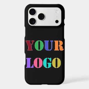 Custom Company Logo iPhone Case Choose Colour