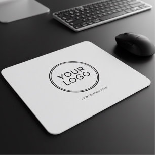 Custom Company Logo    Modern Minimalist  Mouse Pad