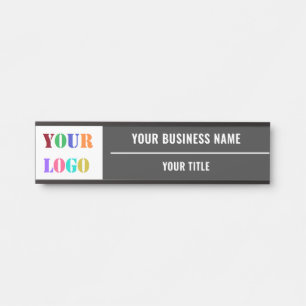 Custom Company Logo Name Business Office Door Sign