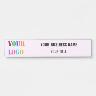 Custom Company Logo Name Personalised Door Sign