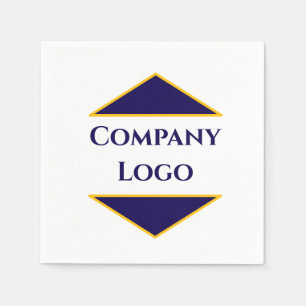 Custom Company Logo Napkins – Personalised 