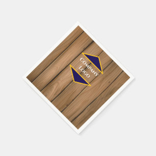 Custom Company Logo Napkins – Personalised 