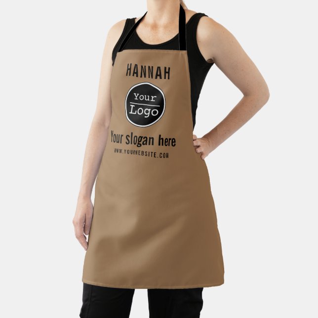 Custom Company Logo personalised Apron (Insitu)