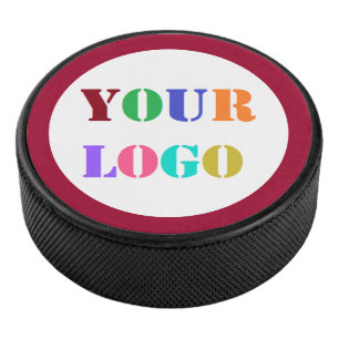 Custom Company Logo Personalised Hockey Puck