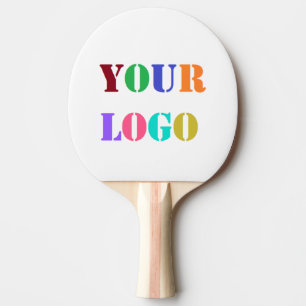 Custom Company Logo Ping Pong Paddle Template