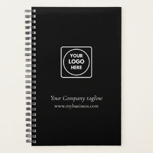 Custom Company Logo Promotional Black Planner