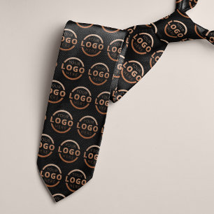 Custom Company Logo Promotional Business Corporate Tie