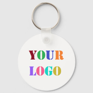 Custom Company Logo Promotional Business Keychain
