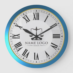 Custom Company Logo Promotional Large Clock