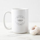 Custom company logo promotional QR code website