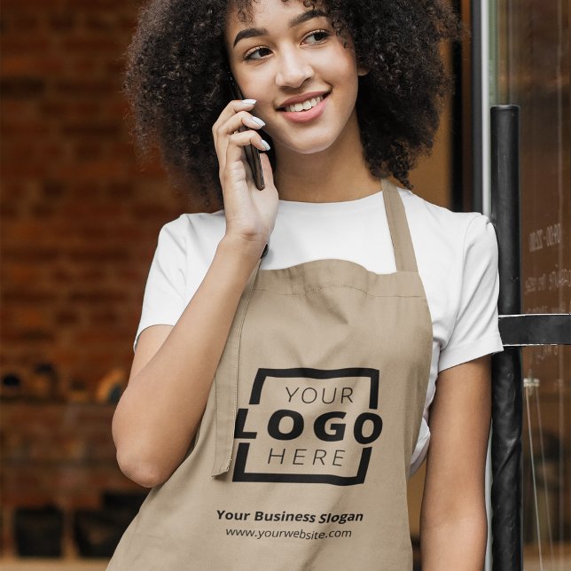 Custom Company Logo Promotional Uniform Long Apron (Creator Uploaded)