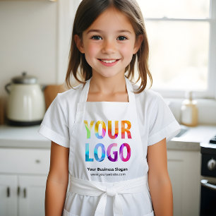 Custom Company Logo Promotional Uniform School Kids Apron