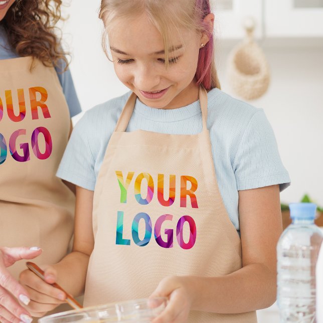 Custom Company Logo Promotional Uniform School Kids Apron (Creator Uploaded)