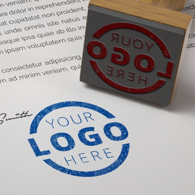 Custom Company Logo Rubber Stamp (Creator Uploaded)