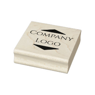 Custom Company Logo  Rubber Stamp