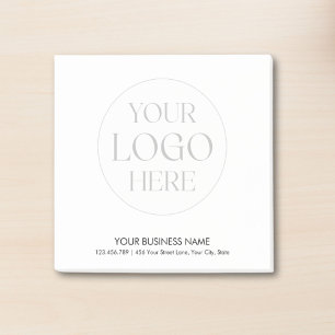 Custom Company Logo Simple Promotional Business Post-it Notes