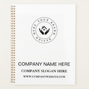 Custom Company Logo Simple Promotional Planner