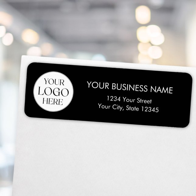 Custom Company Logo Small Business Return Address (In situ)