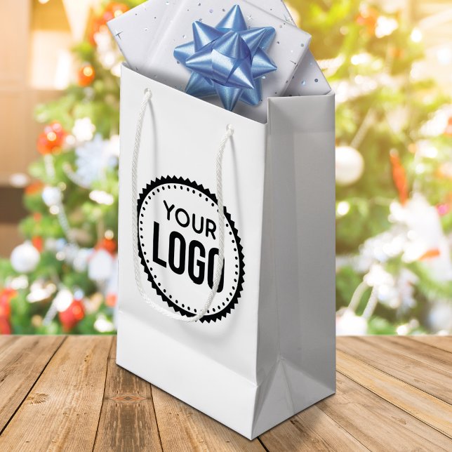 Custom Company Logo Small Gift Bag (Creator Uploaded)
