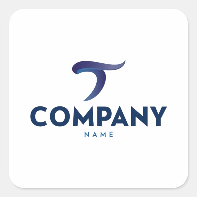 Custom Company Logo Stickers – Branded Marketing  (Front)