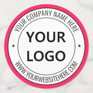 Custom Company Logo Text Business Party Confetti
