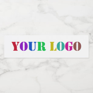 Custom Company Logo Your Business Bottle Label