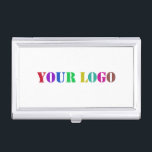 Custom Company Logo Your Business Card Case<br><div class="desc">Custom Colours - Design Your Own Business Card Case with Your Logo or Photo / Text Promotional Business Personalised Business Card Cases / Gift - Add Your Company Logo / Image - Photo or QR Code / Text / more- Resize and move elements with Customisation tool. Choose / add your...</div>