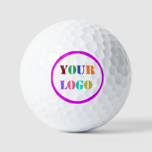 Custom Company Logo Your Design Stamps Golf Balls (Front)