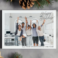 Custom Company Photo Logo Business Christmas 2024
