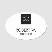 Custom Company Professional Business Logo White