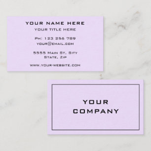 Custom Company Professional Design Business Card