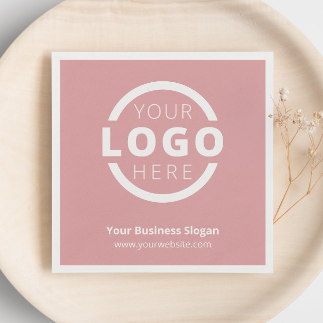 Custom Company Promotional Business Logo Branded Napkin (Creator Uploaded)