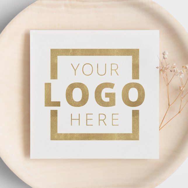 Custom Company Promotional Business Logo Branded Napkin (Creator Uploaded)