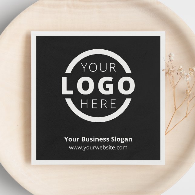 Custom Company Promotional Business Logo Branded Napkin (Creator Uploaded)