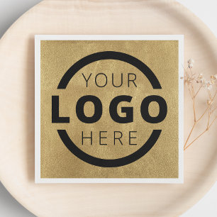 Custom Company Promotional Business Logo Branded Napkin