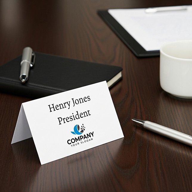 Custom Company promotional  Place Card (Creator Uploaded)