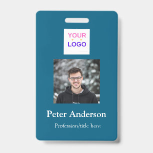 Custom company store business employee  ID badge