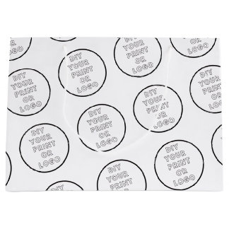 Custom company swag Logo Business Promotional Gift Large Gift Bag
