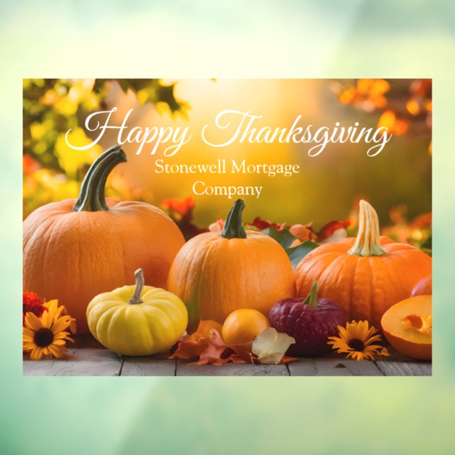 Custom Company Thanksgiving Pumpkin Marketing (Sheet 3)
