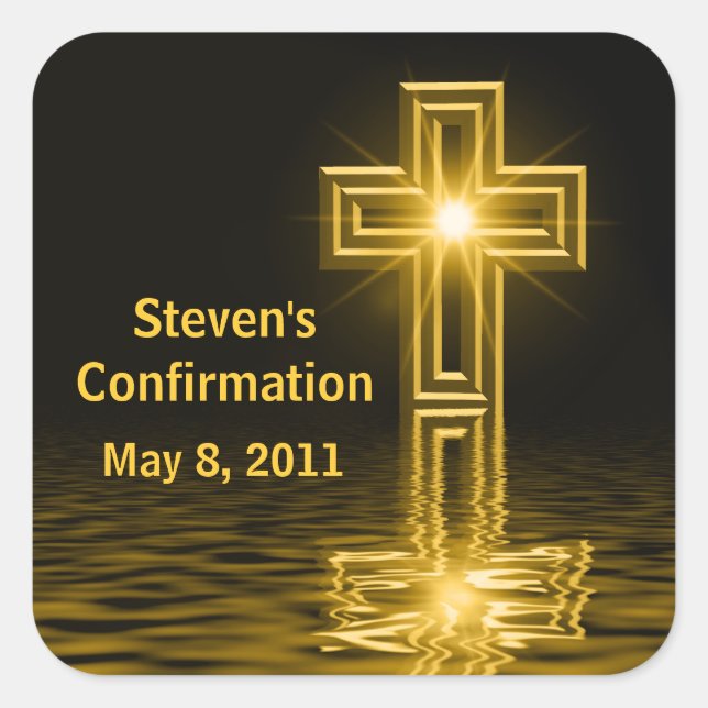 Custom Confirmation Stickers (Front)