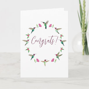 Custom Congratulations Card
