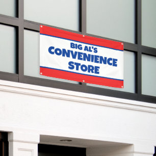 Custom Convenience Store Banner