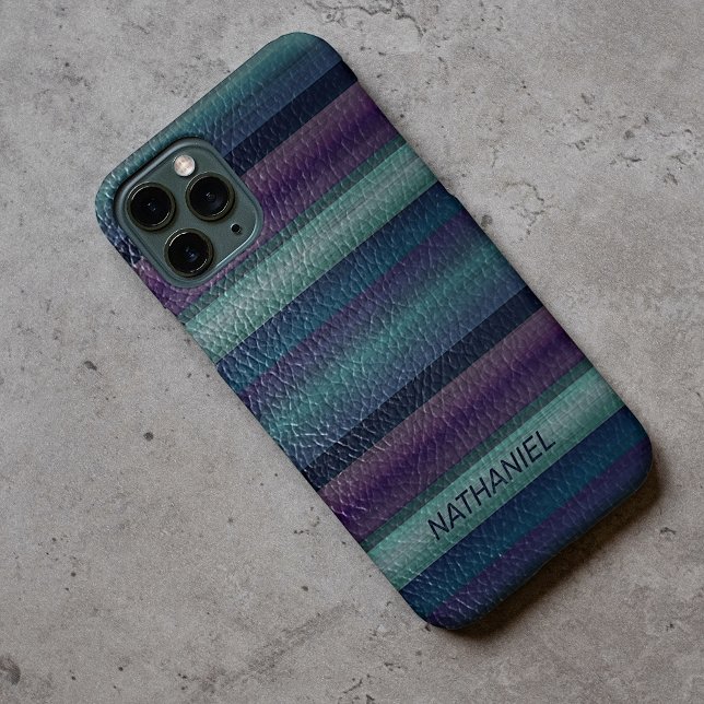 Custom Cool Artistic Modern Art Stripes Pattern Case-Mate iPhone Case (Creator Uploaded)