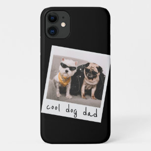 Custom Cool Dog Dad Photo Case-Mate iPhone Case