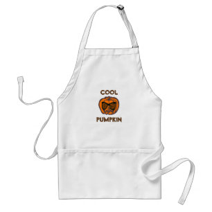 Custom Cool Pumpkin Halloween Standard Apron