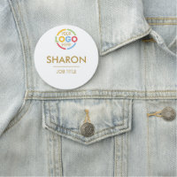 Custom Corporate Business Logo Employee Magnetic